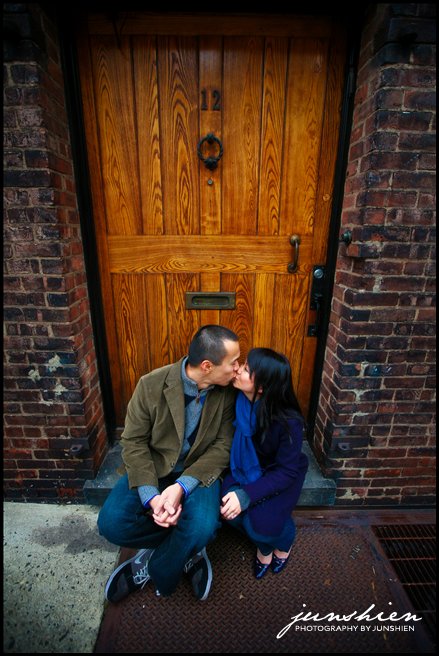 New York City engagement session photography